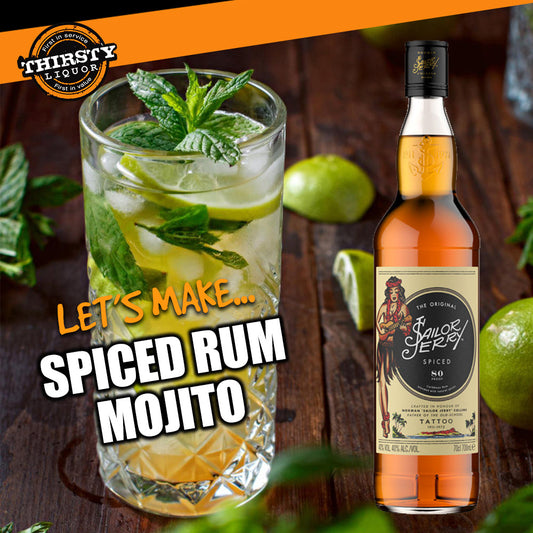 Spiced Rum Mojito