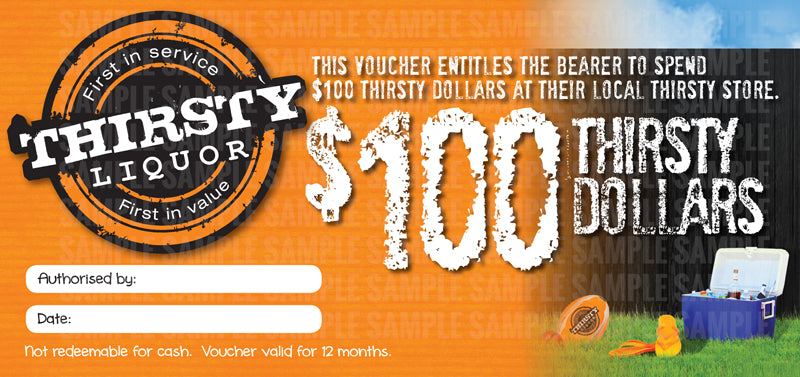 In-Store Gift Voucher $100