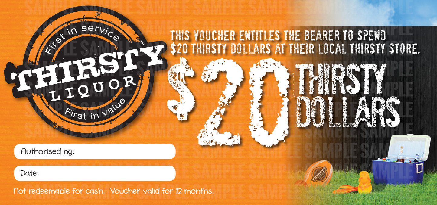 In-Store Gift Voucher $20