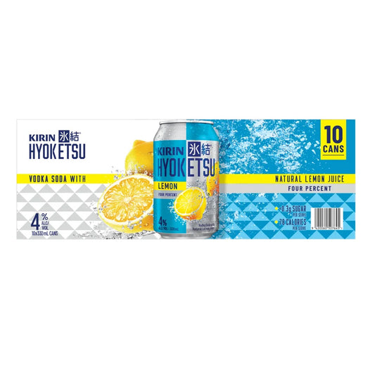 Kirin Hyoketsu Lemon 10pk 4% Cans