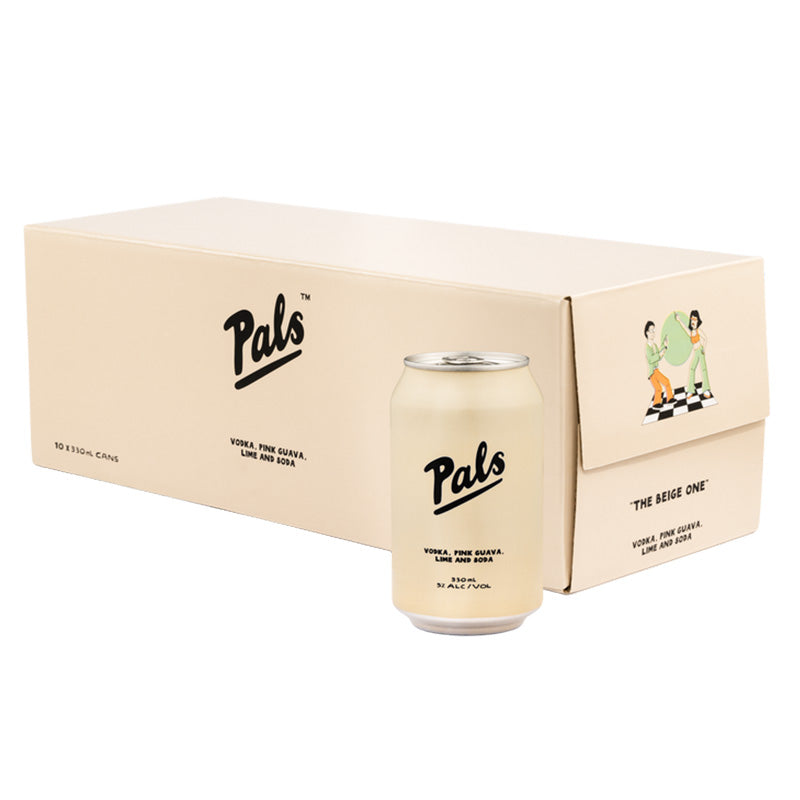Pals Pink Guava Lime & Soda 10x330ml Cans