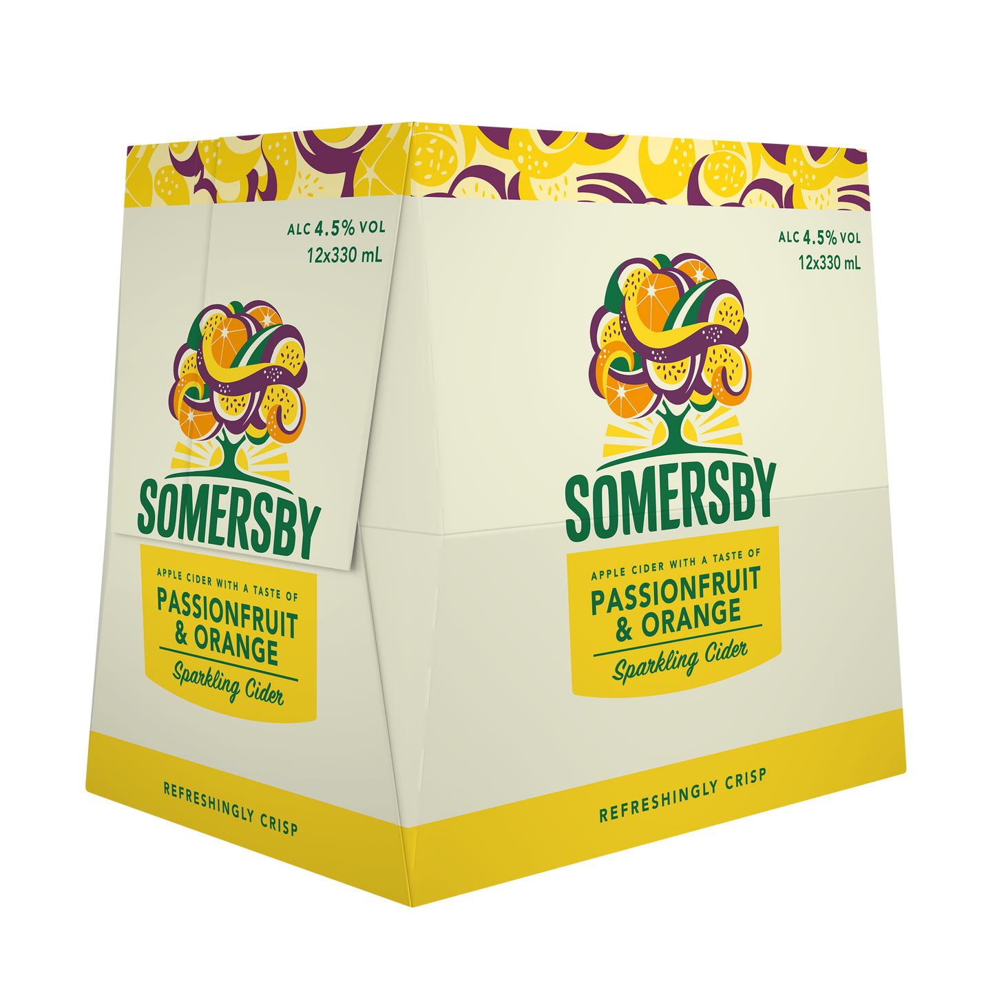 Somersby Passionfruit and Orange 12pk 330ml Btls