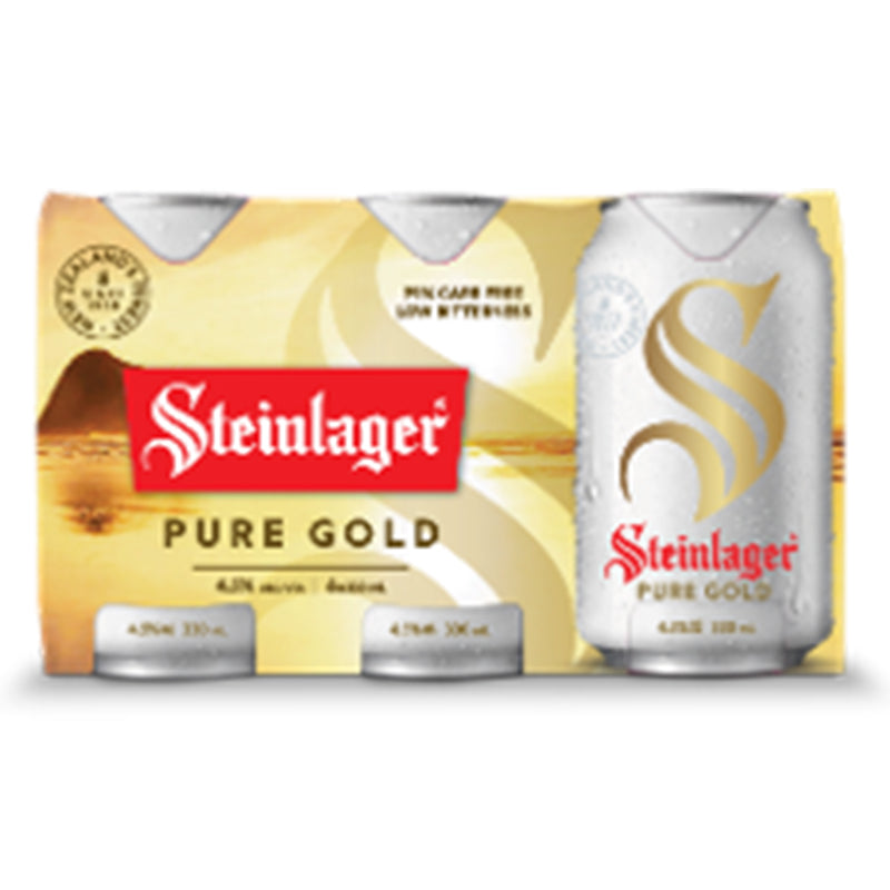 Steinlager Pure Gold 4.5% 6 x 330ml Bottles