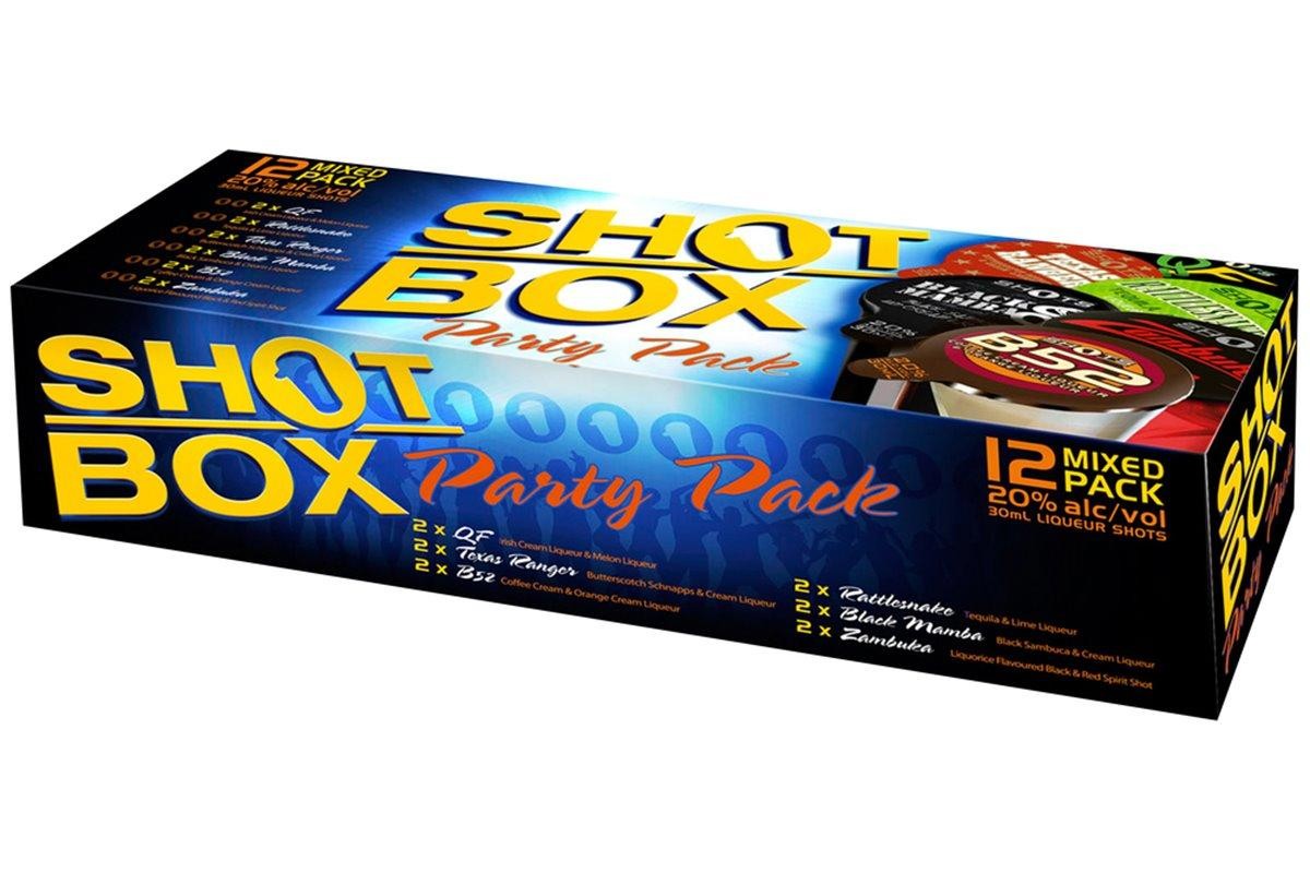 Party Pack Shot Box 12pk