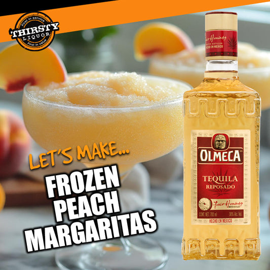 Frozen Peach Margaritas