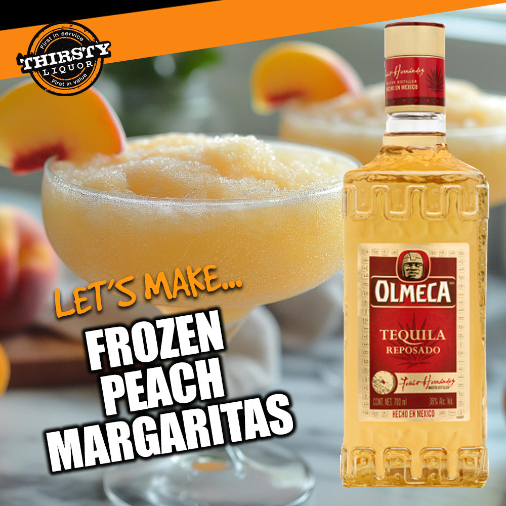 Frozen Peach Margaritas