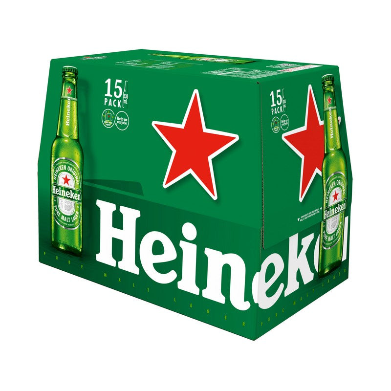 Heineken 15 Pk Btls – Thirsty Liquor