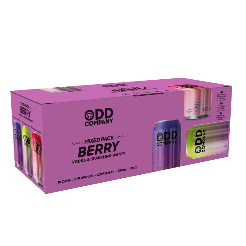 Odd Company Berry Mix 10pk Cans