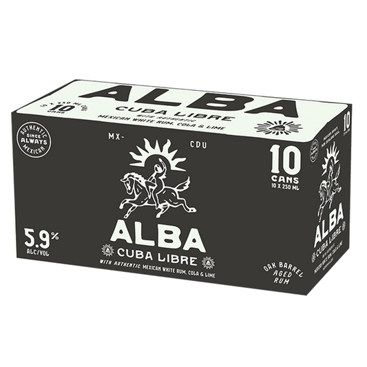 Alba Cuba Libre 5.9% 10 Pack Cans