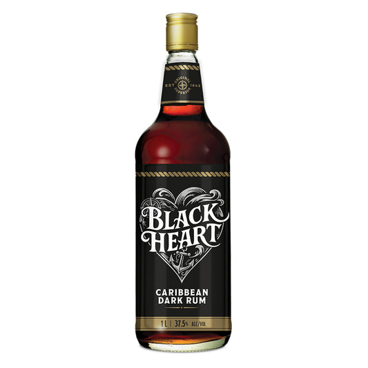 Black Heart Rum 1 Ltr