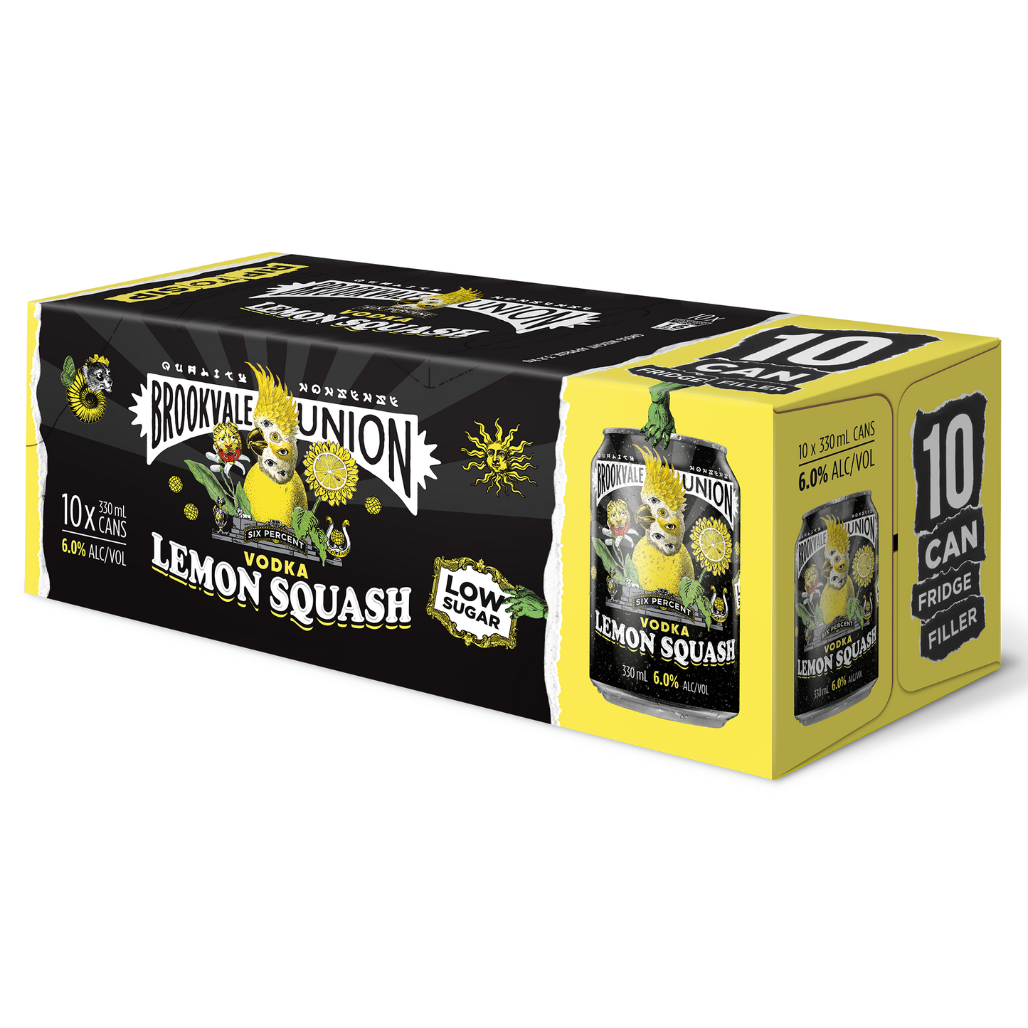 Brookvale Union Lemon 10 pack 330ml cans
