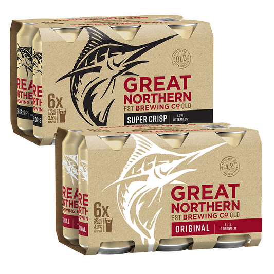 Great Northern 6 pack can - 2 for $27