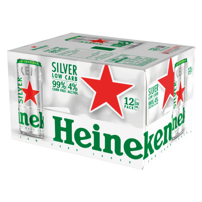 Heineken Silver 12 can pack