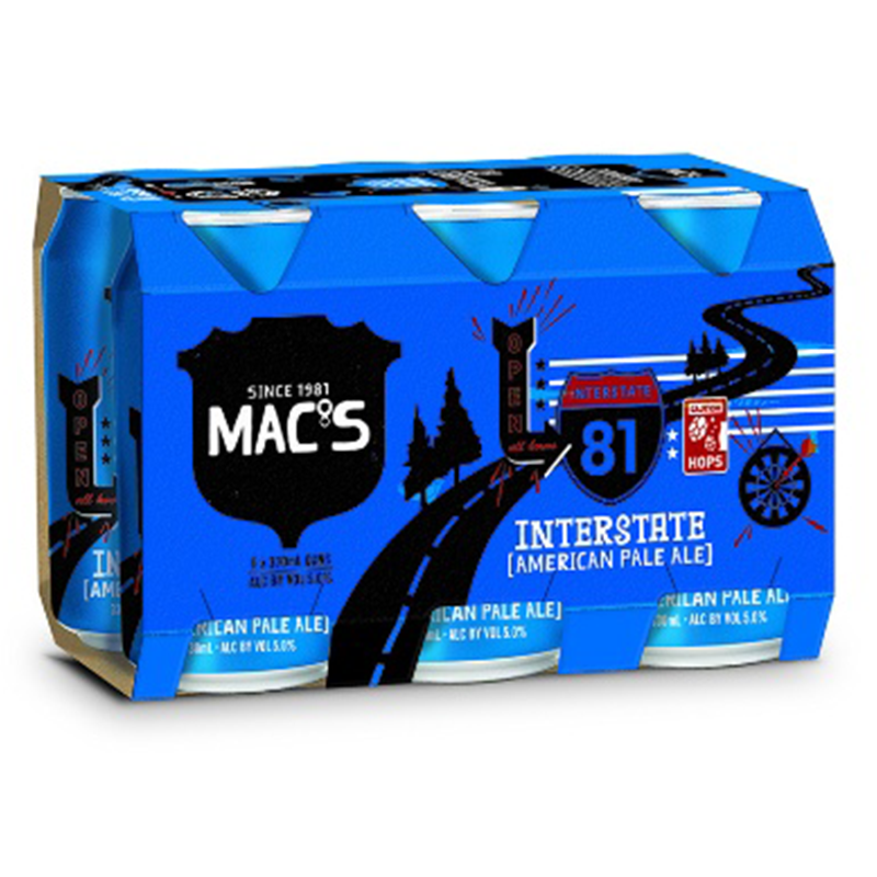 Mac's Interstate 330ml Can 6pk