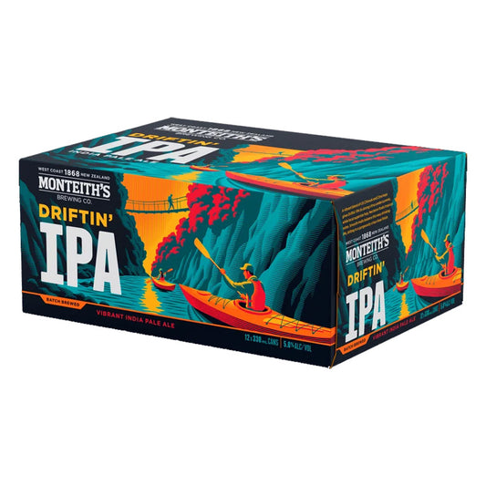 Monteiths Driftn' IPA 12pk Btls