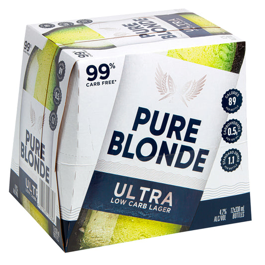 Pure Blonde 330ml 12 Pack Bottles