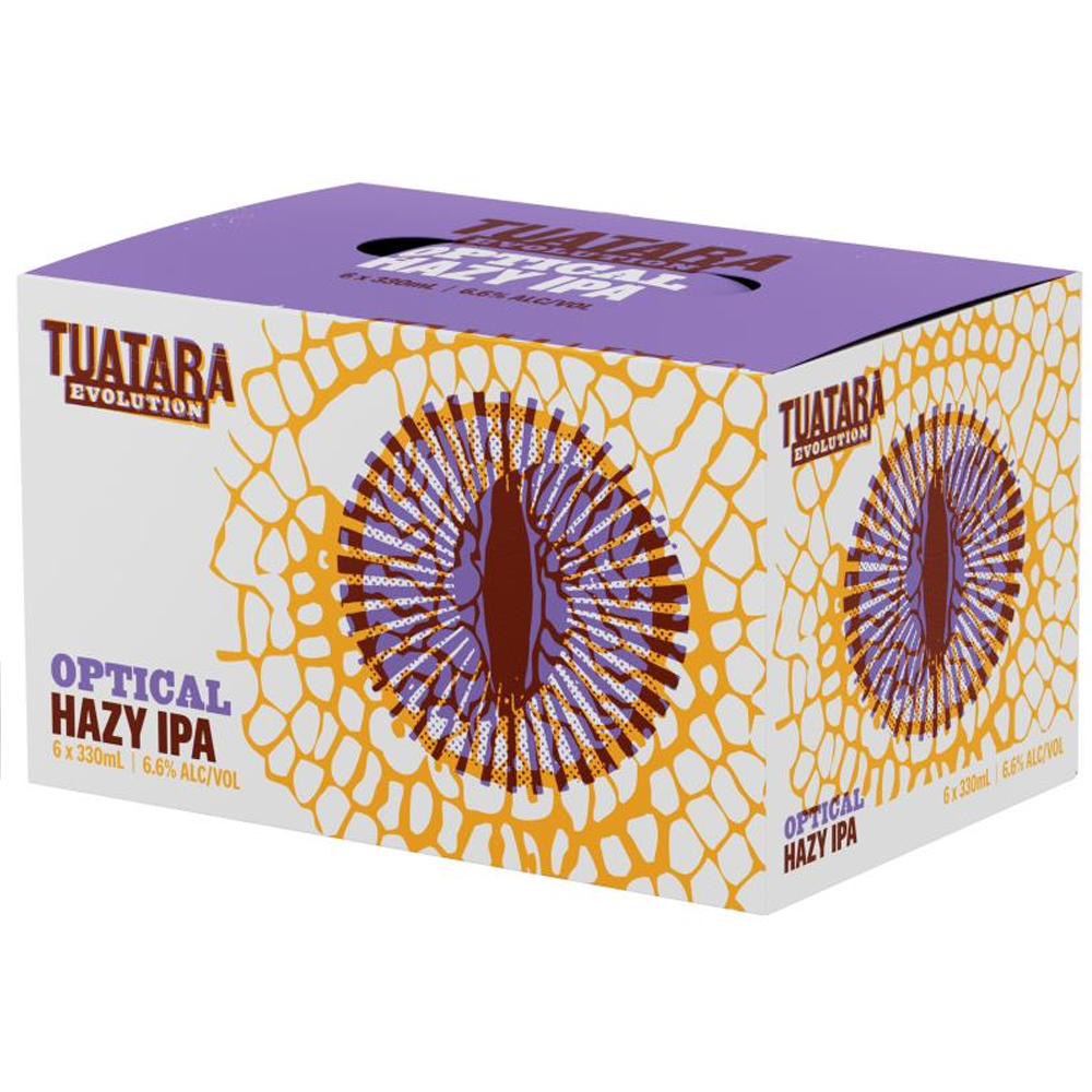 Tuatara Optical Hazy IPA Cans 6 x 330ml
