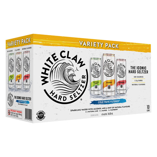 White Claw Variety Pack 4.5% 10x355ml