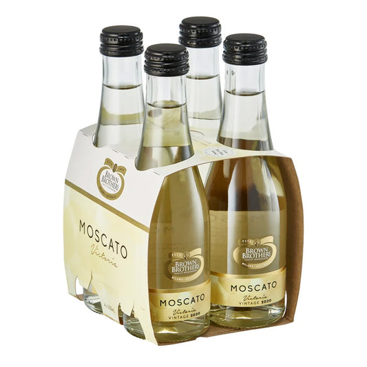 Brown Brothers Sparkling Moscato Minis 4x200ml