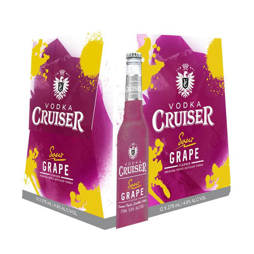 Cruiser Sour Grape - 12pk Btls
