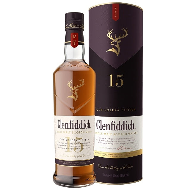 Glenfiddich Solera 15 Year Old Malt Whisky 700ml
