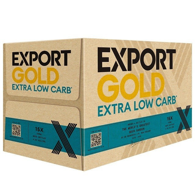 Export Gold Extra Low Carb 15pk Btls