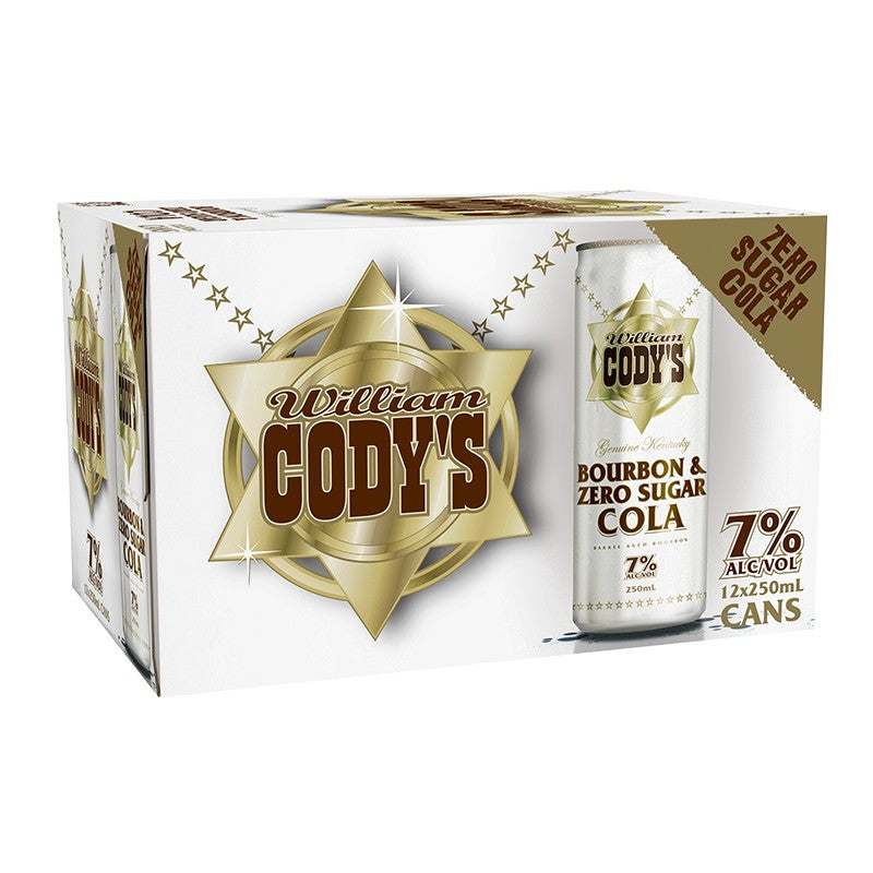 Cody's Zero 12pk 250ml Cans