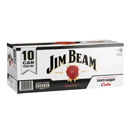 Jim Beam Zero 10pk Cans