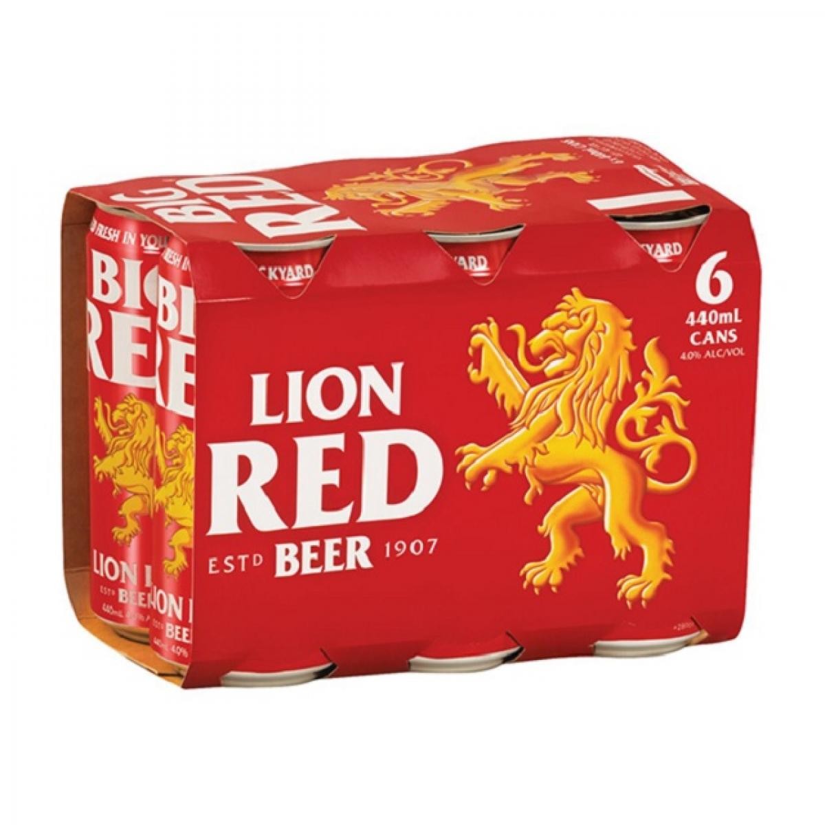 Lion Red 6pk 440ml Cans